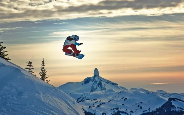 5. Snowboard hopp.