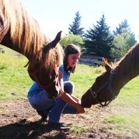 3. Hester på Ranchstay Canada